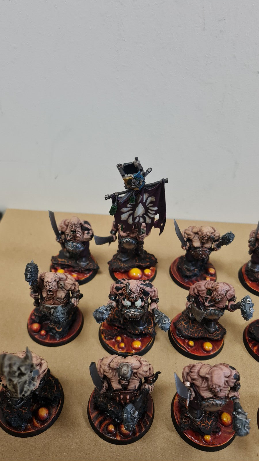 Warhammer Aos Ogor Mawtribe Gluttons X 12 Well Painted