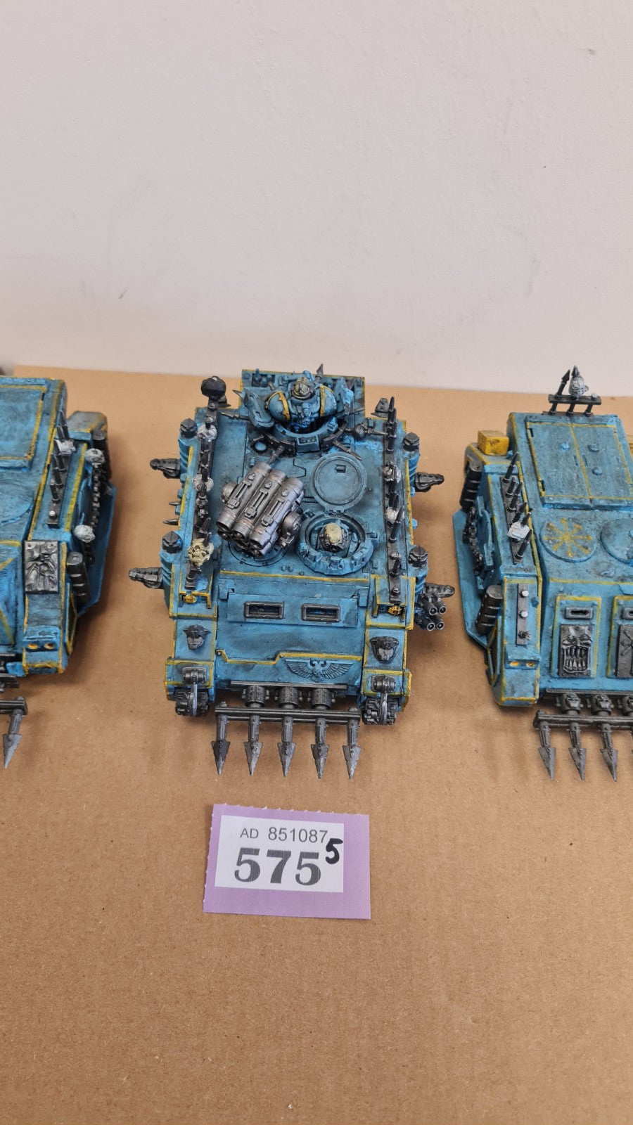 Warhammer 40k Chaos Space Marine Rhinos X 3 - 2 Are Rogue Trader