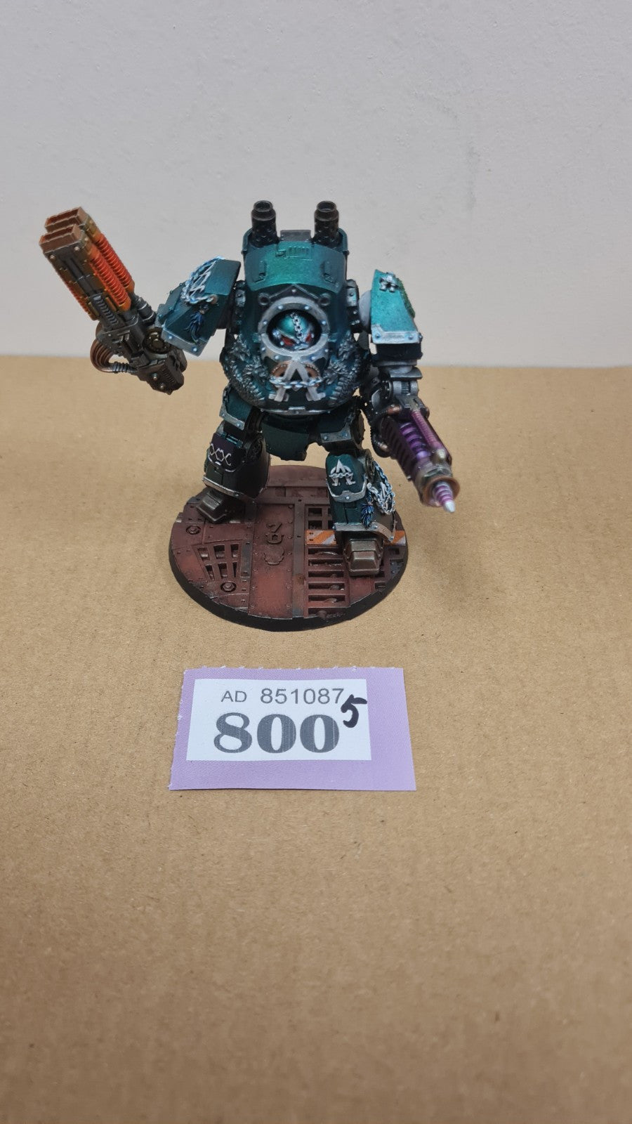 Warhammer Forgeworld Alpha Legion Contemptor Dreadnought Well Painted