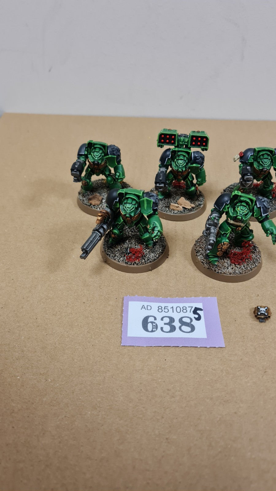 Warhammer 40k Space Marine Terminators X 5