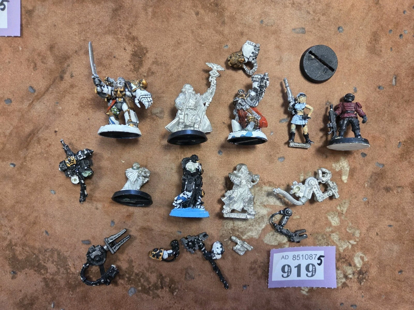 Warhammer 40k Space Marine/astra Militarum Metal Bundle