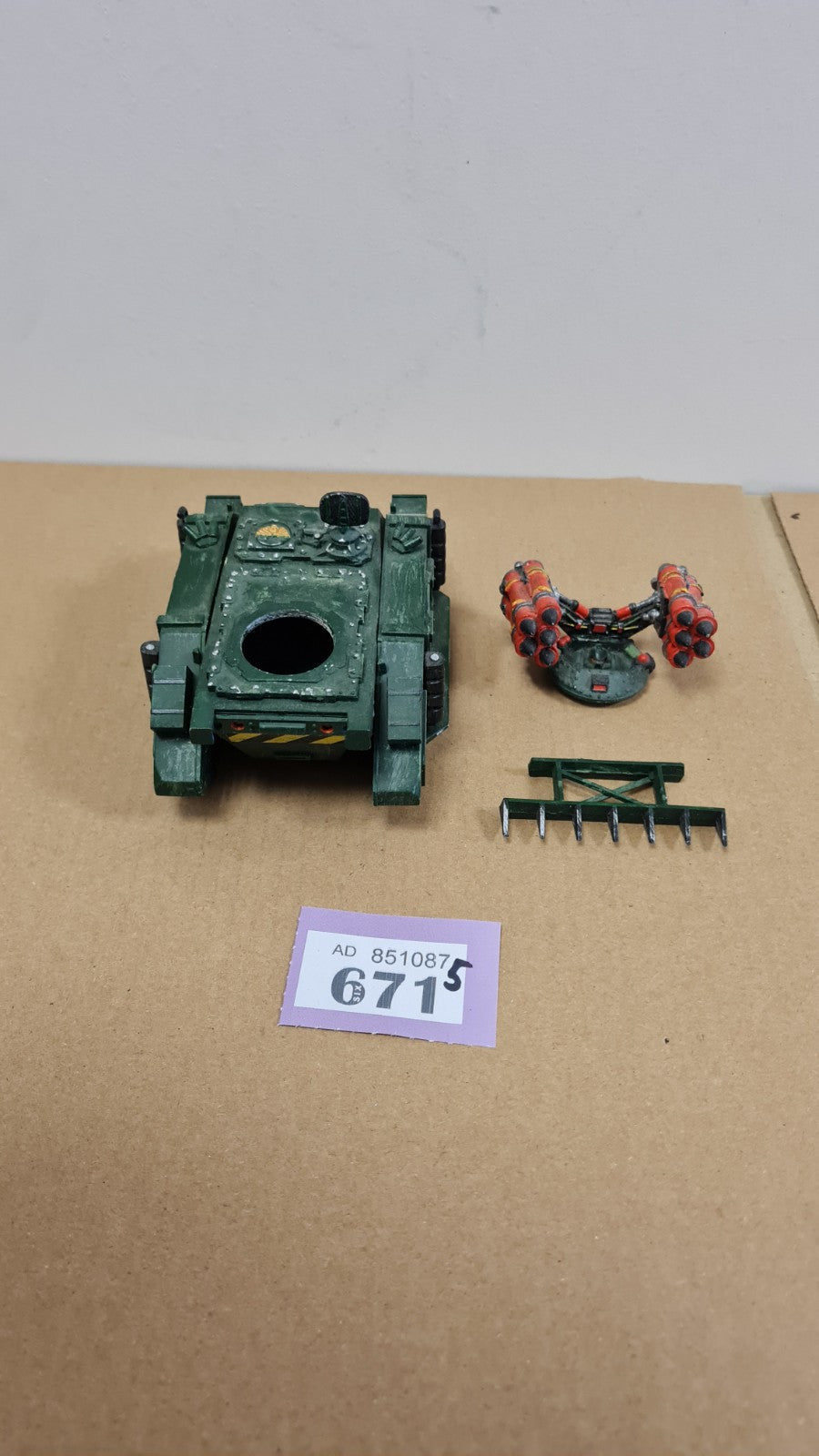 Warhammer 40k Space Marine Whirlwind Tank Metal