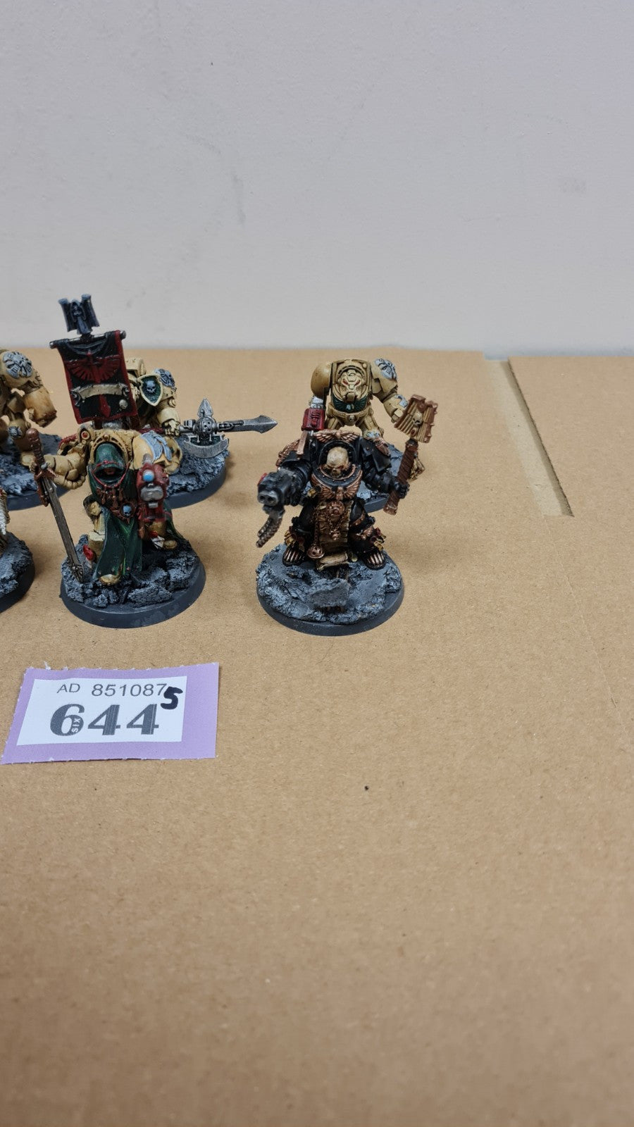 Warhammer 40k Space Marine Deathwing Terminators + Chaplain