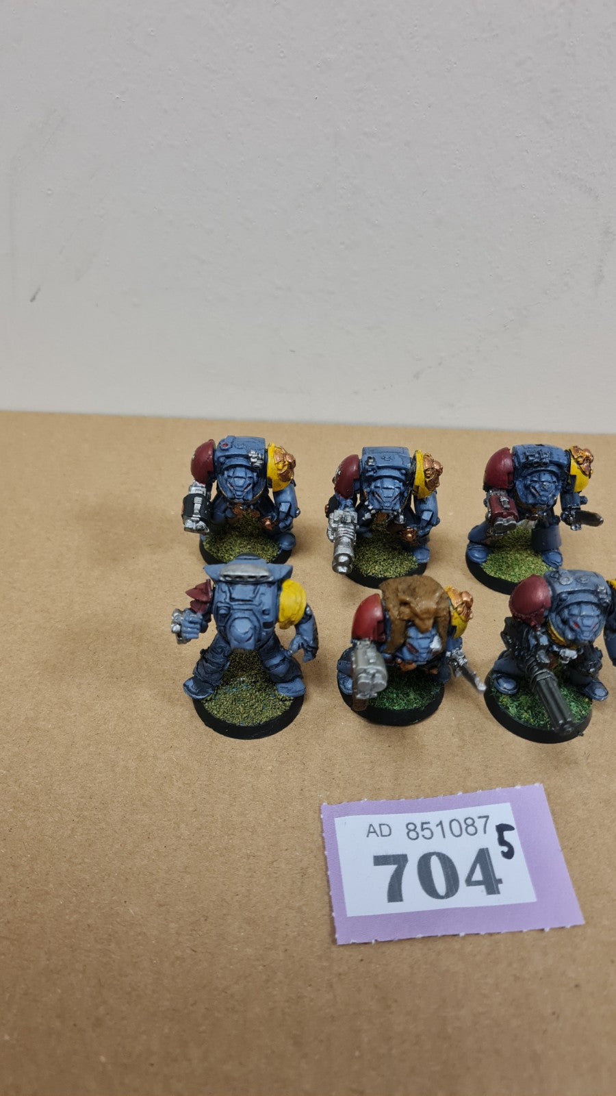 Warhammer 40k Space Marine Space Wolf Terminators X 6