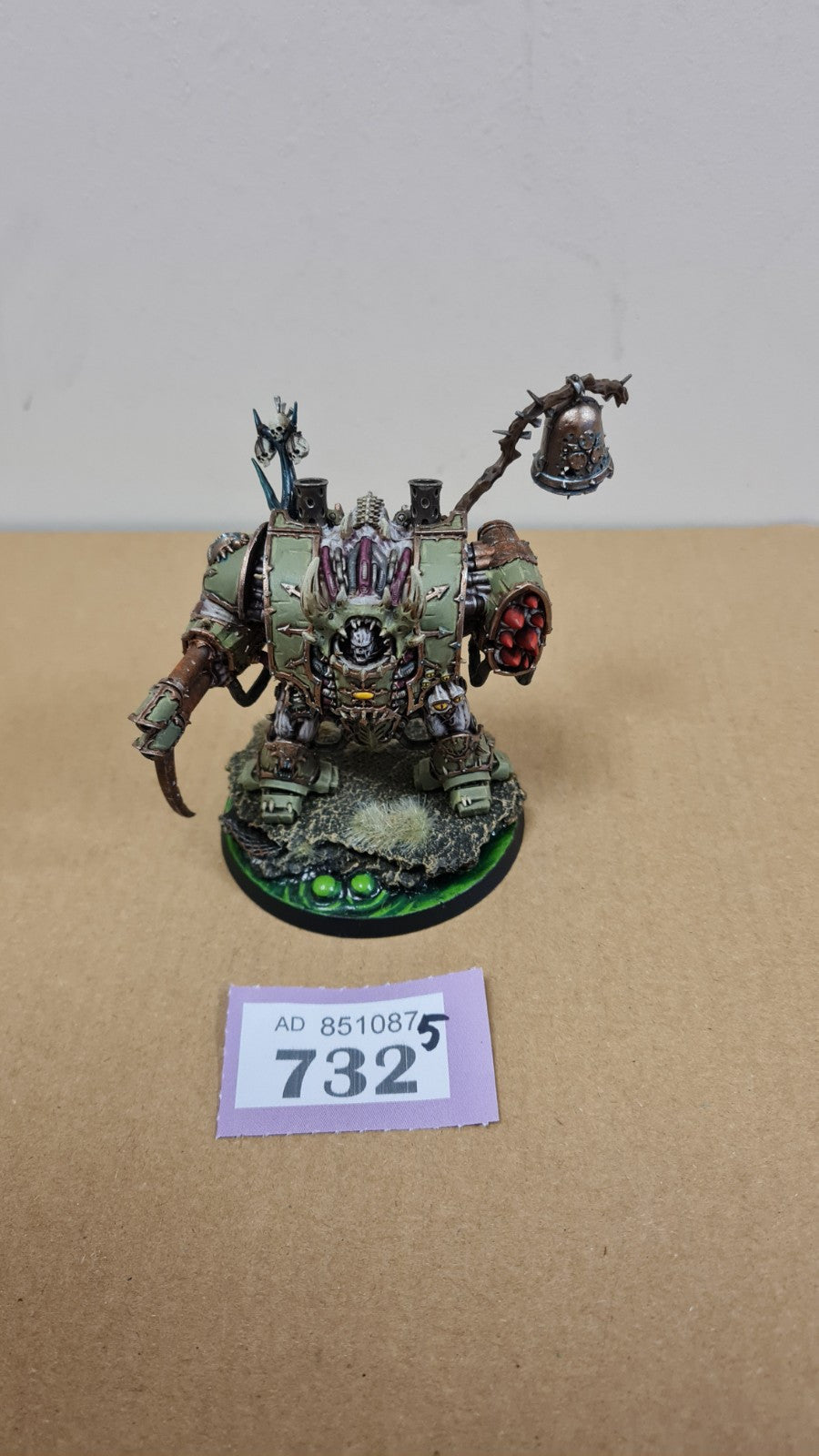 Warhammer 40k Death Guard Hellbrute Well Painted