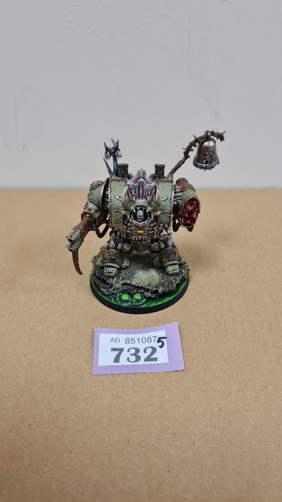 Warhammer 40k Death Guard Hellbrute Well Painted