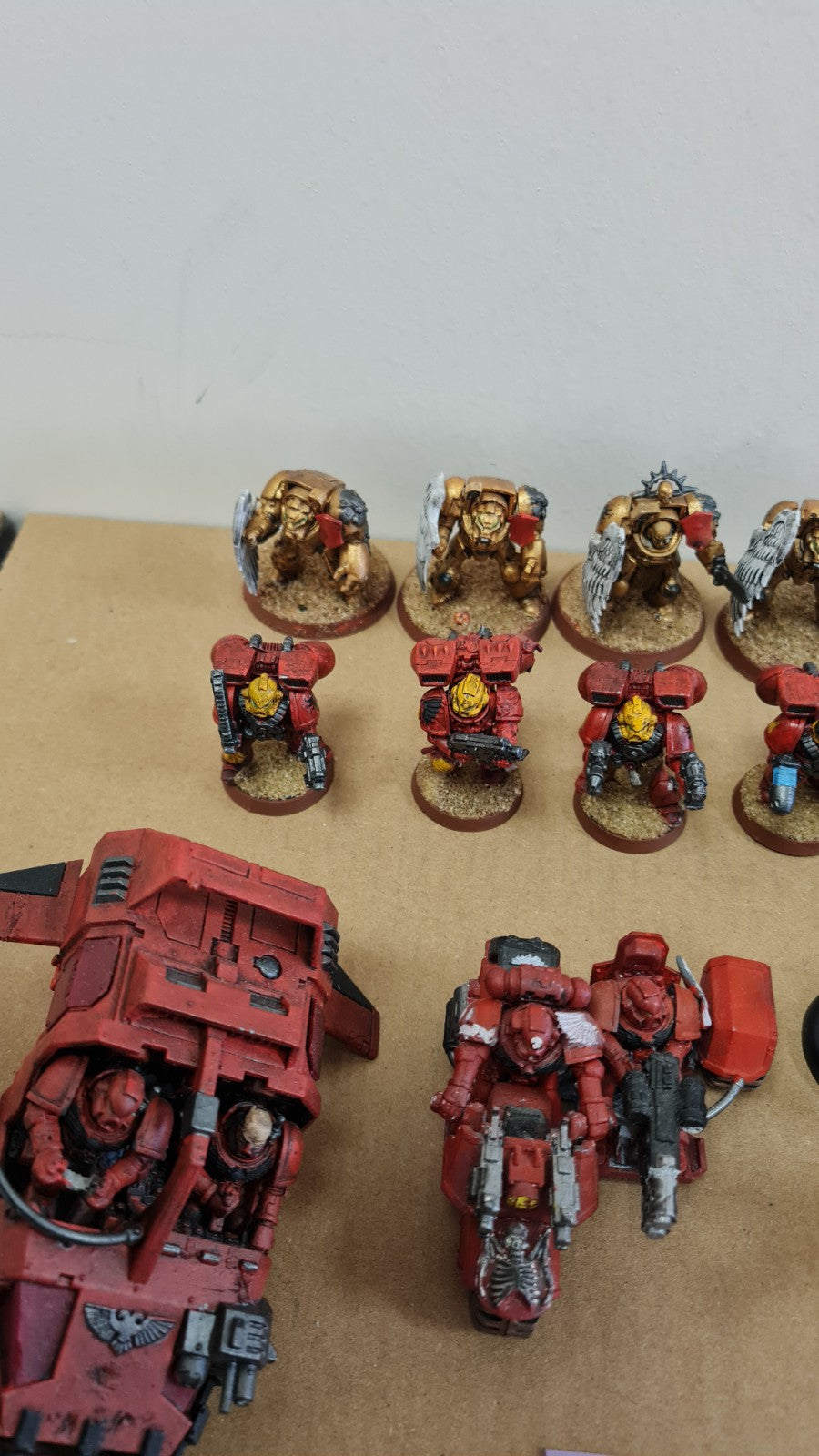 Warhammer 40k Space Marine Blood Angel Army