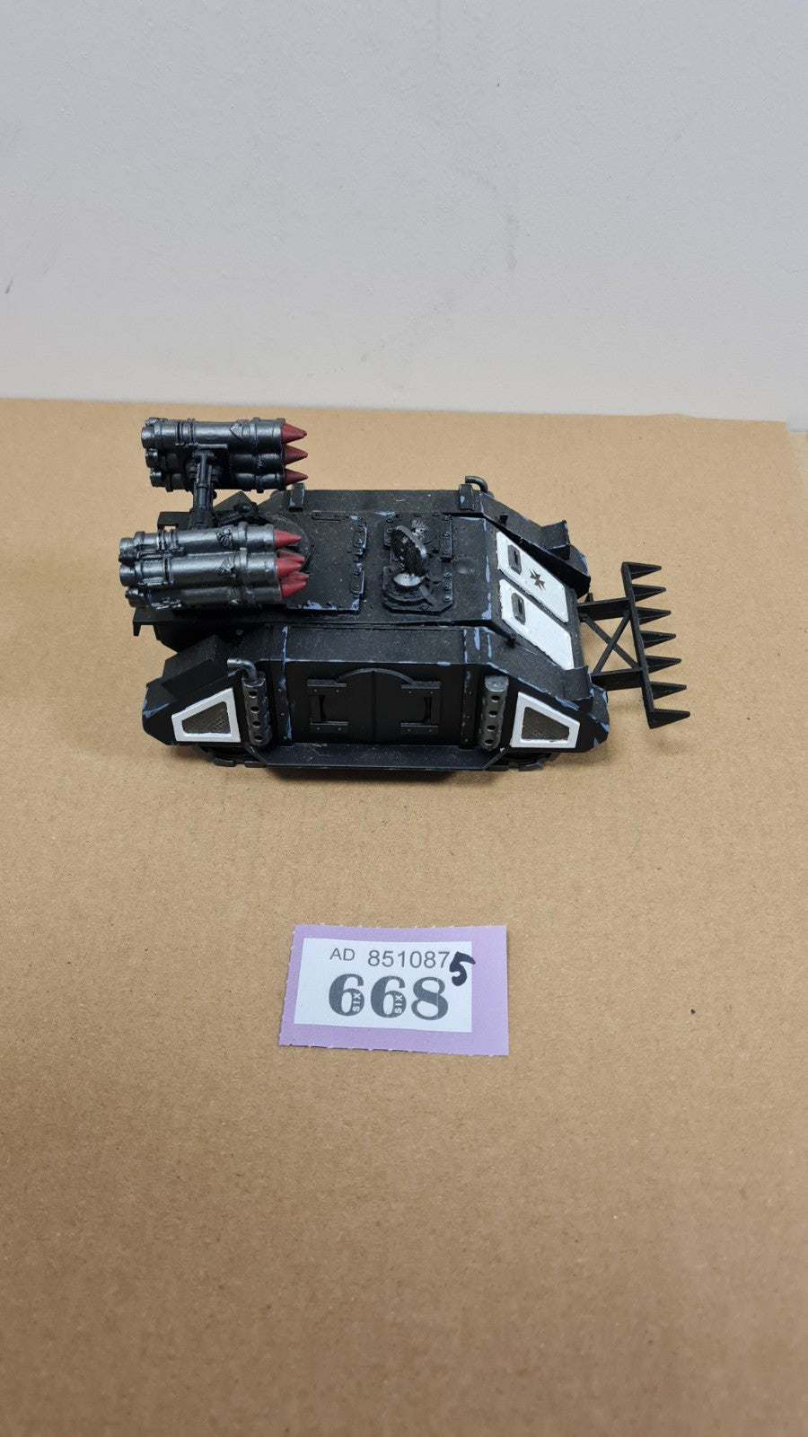 Warhammer 40k Space Marine Whirlwind Tank Metal