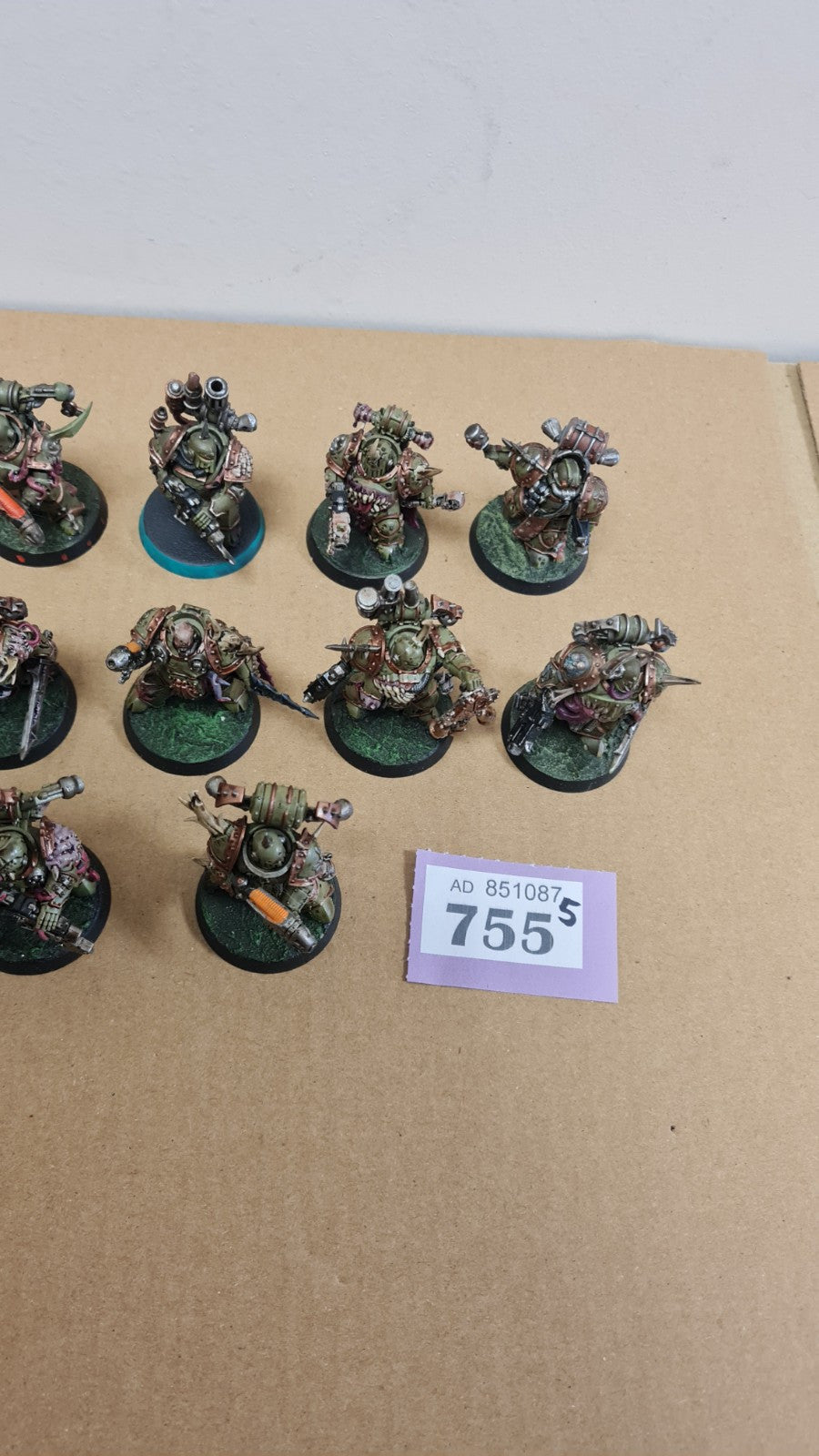 Warhammer 40k Death Guard Plague Marines X 13 Well Painted