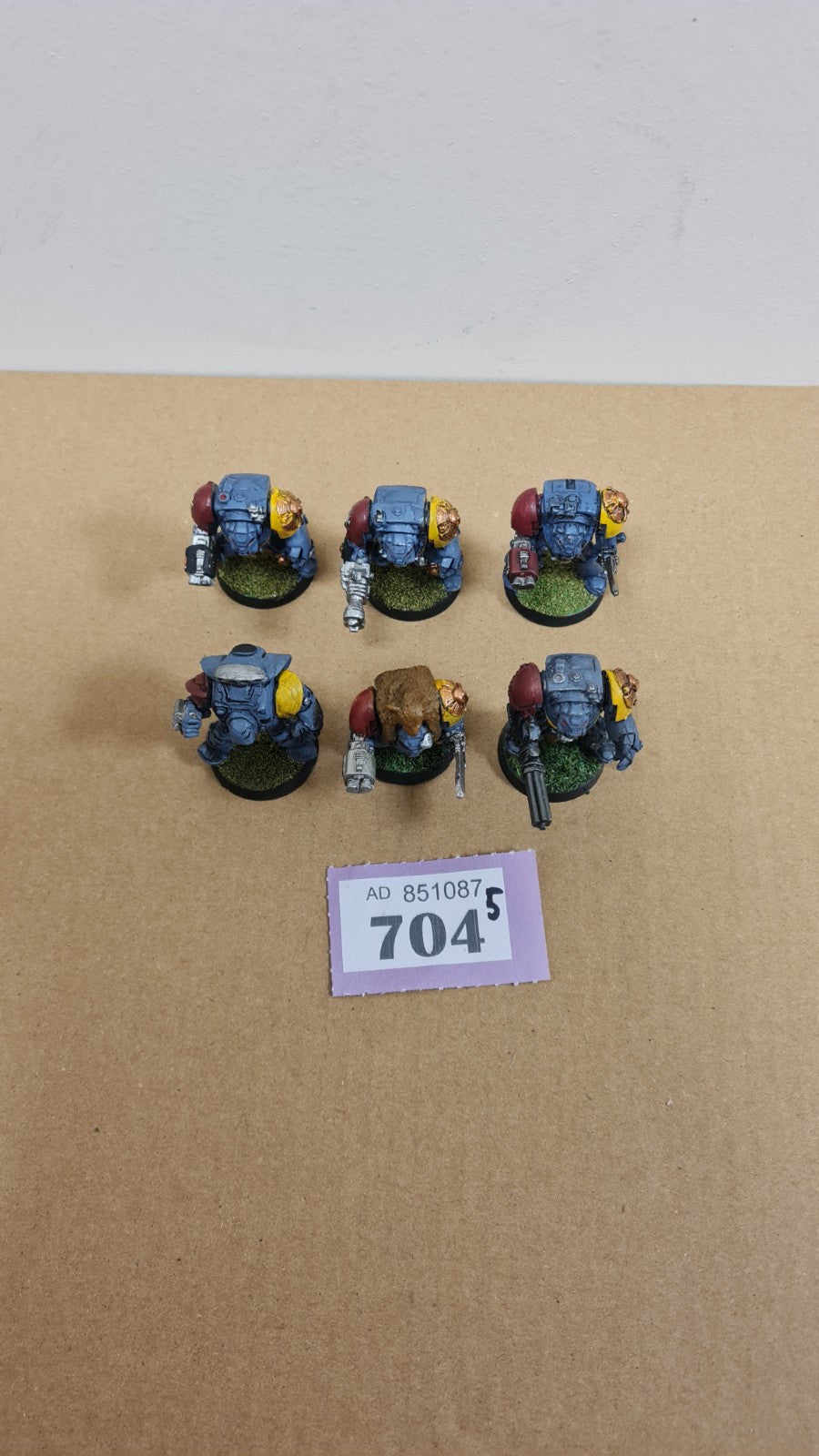 Warhammer 40k Space Marine Space Wolf Terminators X 6