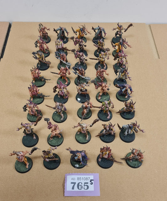 Warhammer 40k Death Guard Pox Walkers X 40 Nicely Painted