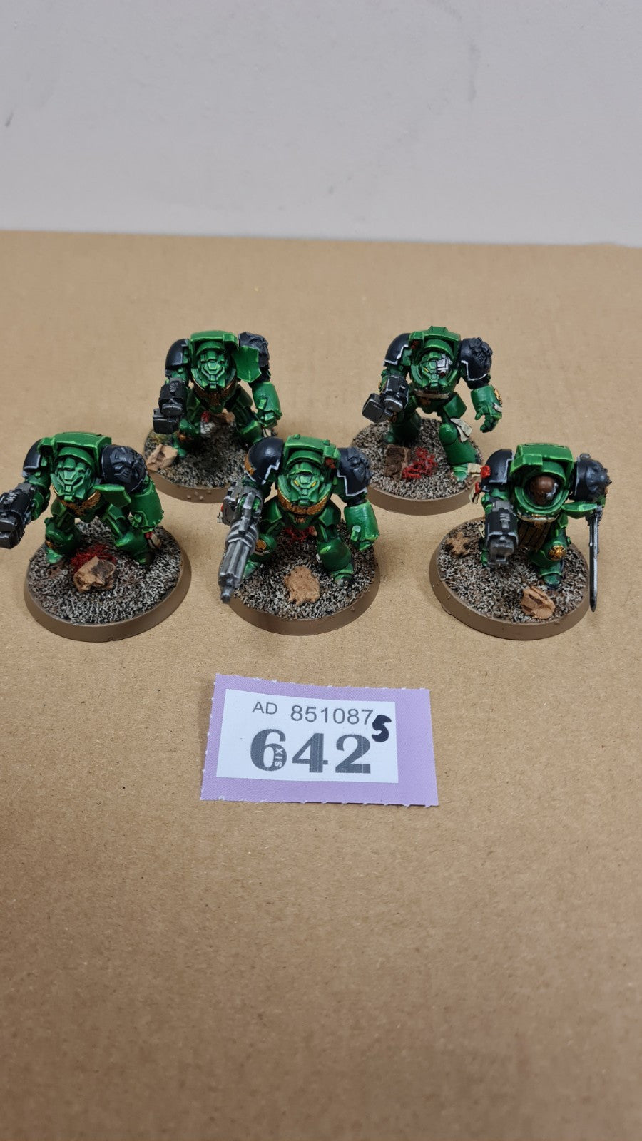 Warhammer 40k Space Marine Terminators X 5