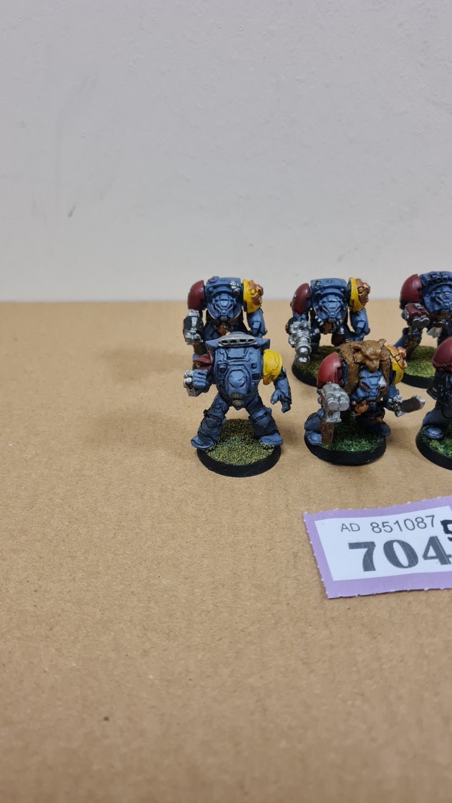 Warhammer 40k Space Marine Space Wolf Terminators X 6