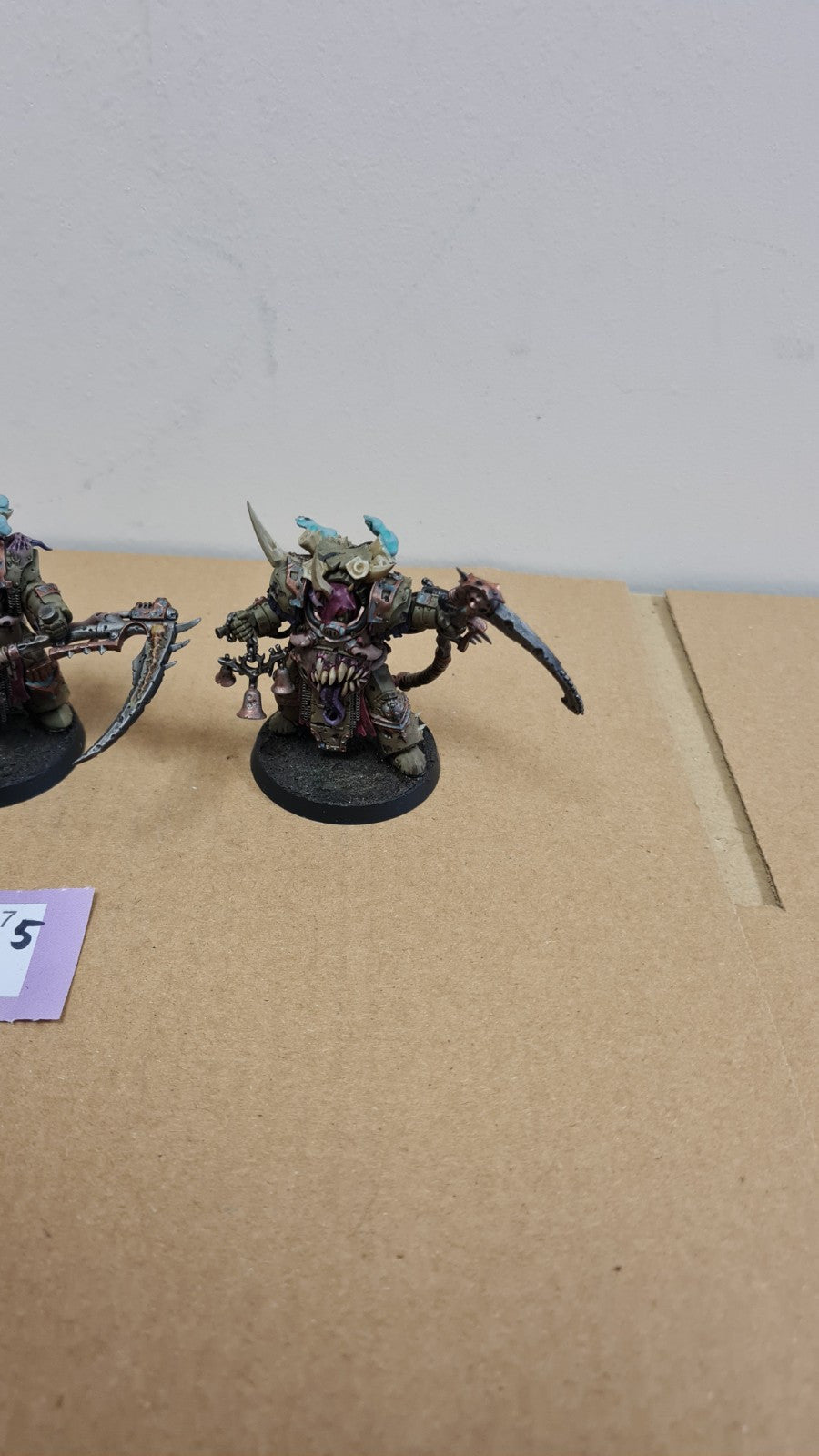 Warhammer 40k Deathguard Deathshroud Terminators Well Painted