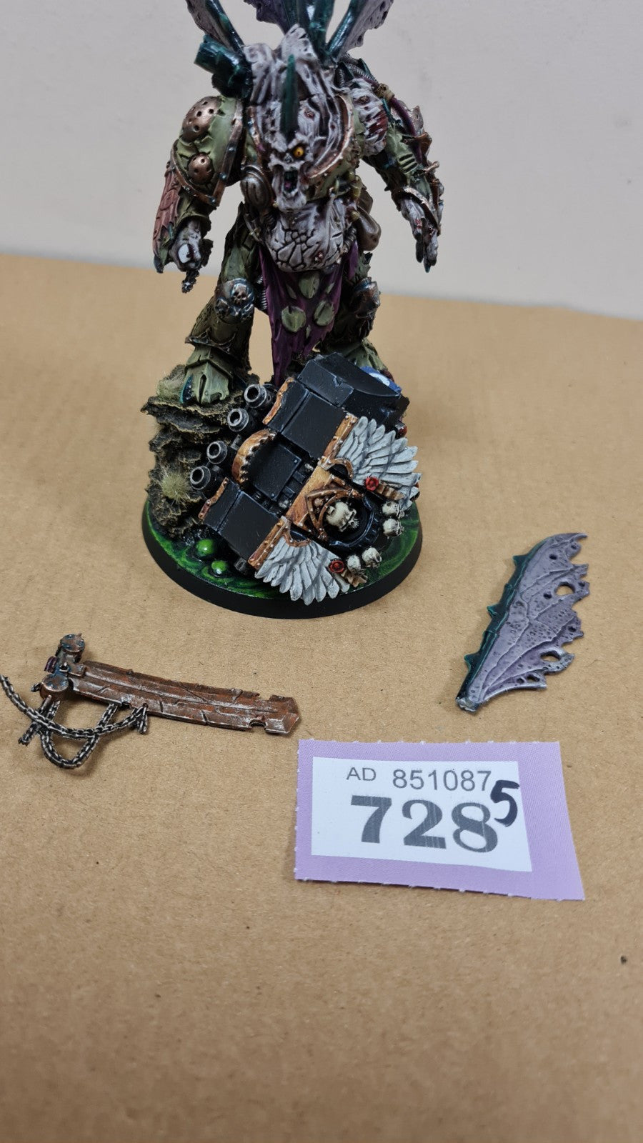 Warhammer 40k Nurgle Daemon Prince Well Painted