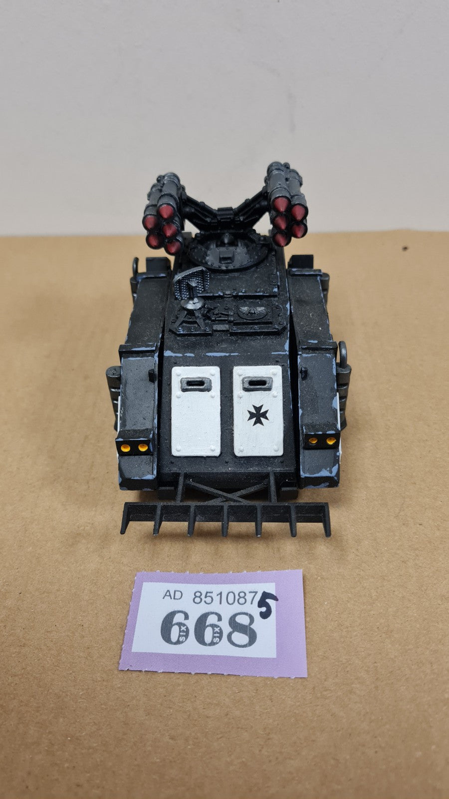 Warhammer 40k Space Marine Whirlwind Tank Metal