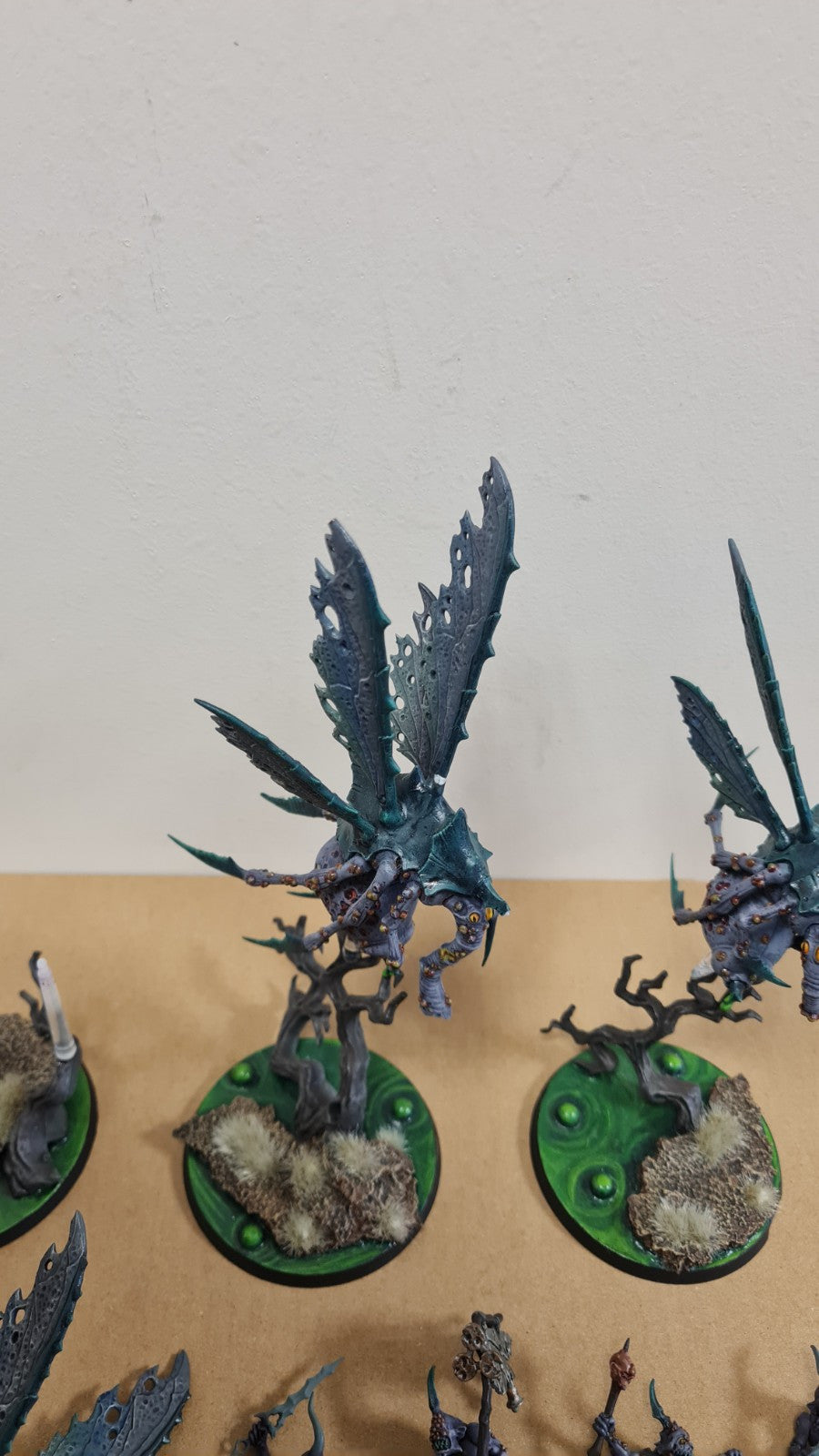 Warhammer Aos Maggotkin Of Nurgle Plague Drones Well Painted