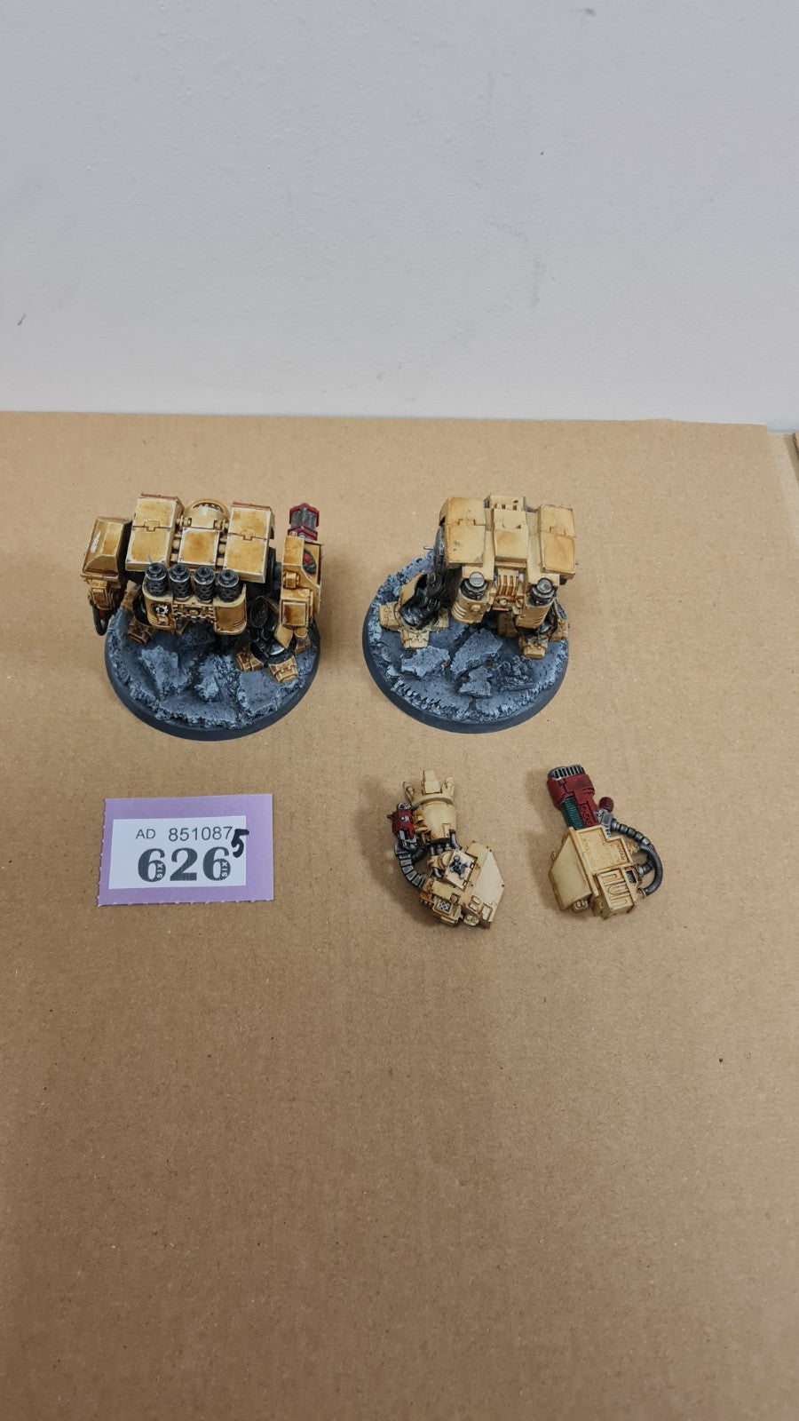 Warhammer 40k Space Marine Dark Angel Dreadnoughts X 2