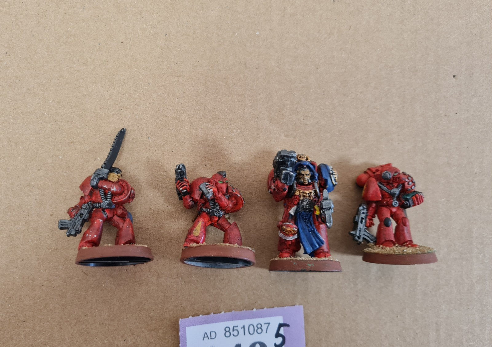 Warhammer 40k Space Marine Rogue Trader Marines X 4