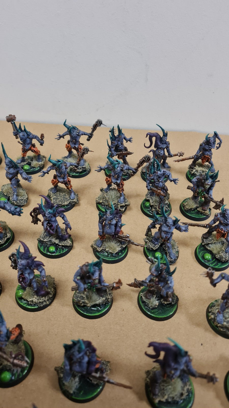 Warhammer 40k Death Guard Pox Walkers X 40 Nicely Painted