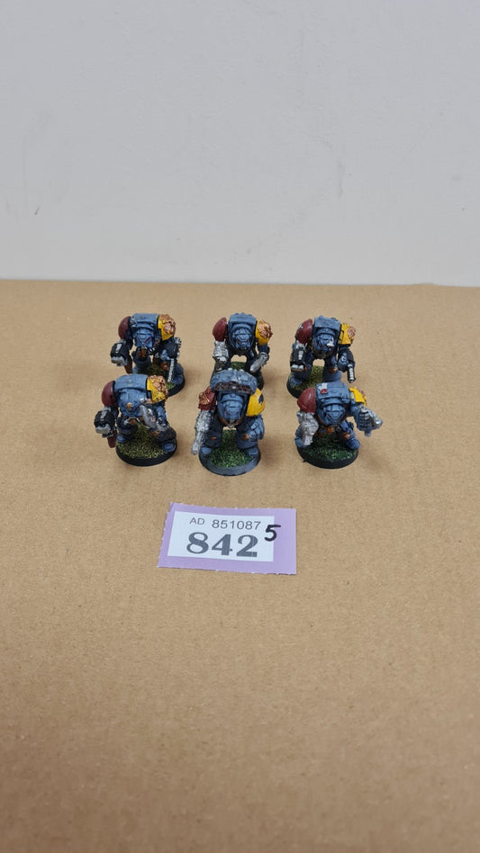 Warhammer 40k Space Marine Space Wolf Terminators X 6