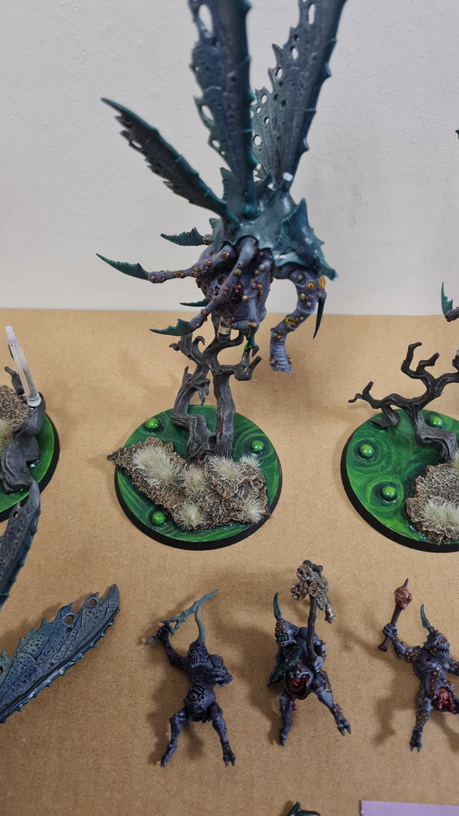 Warhammer Aos Maggotkin Of Nurgle Plague Drones Well Painted