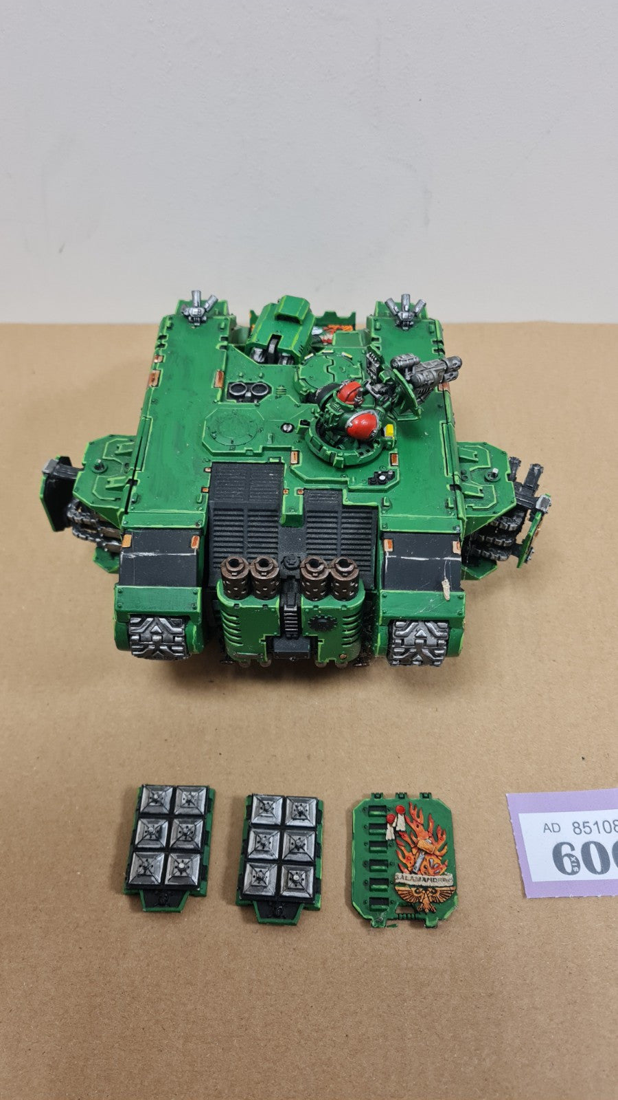 Warhammer 40k Space Marine Land Raider With Salamander Forgeworld Doors