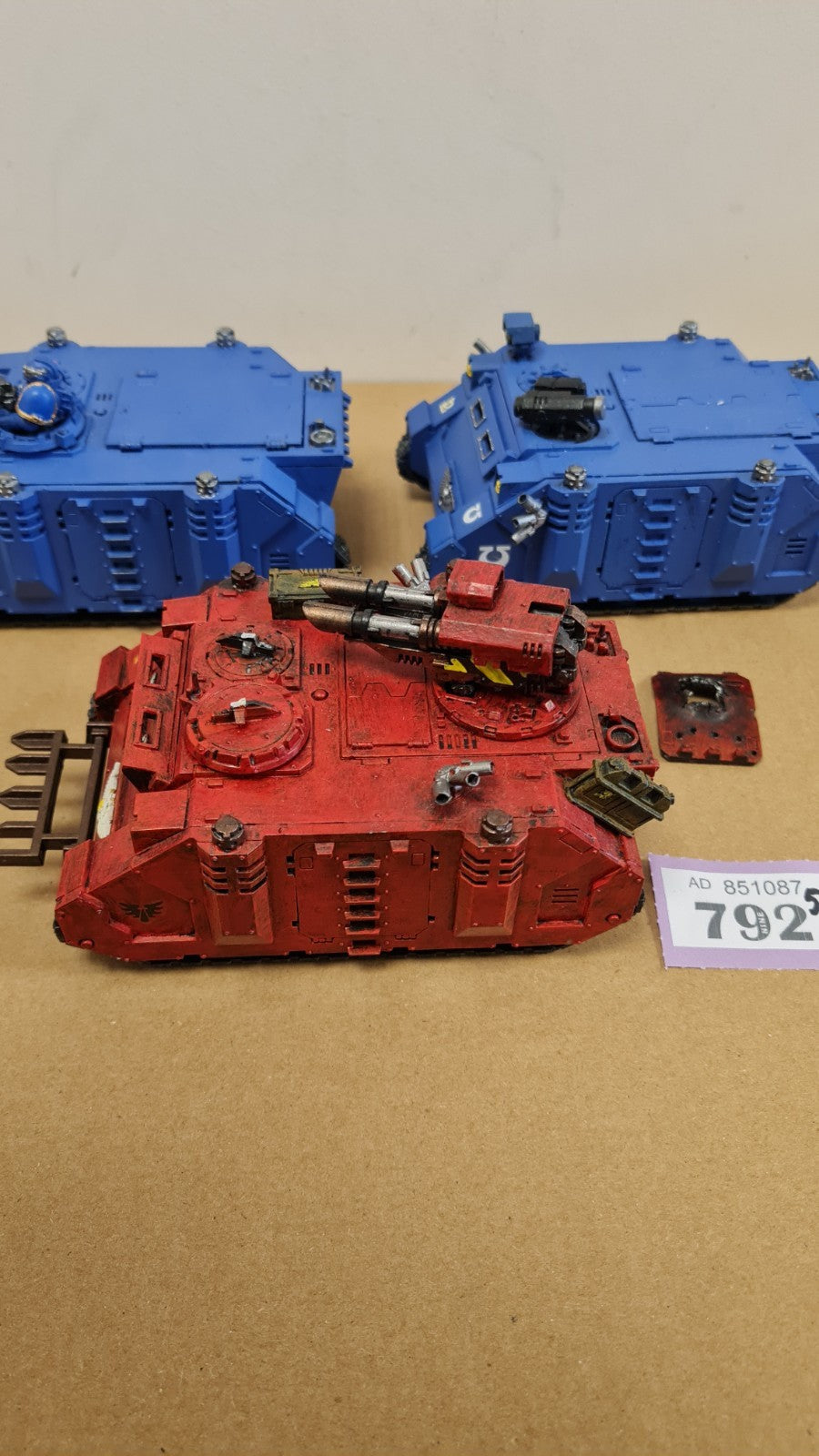 Warhammer 40k Space Marine Rhino X 2 Razorback X 1