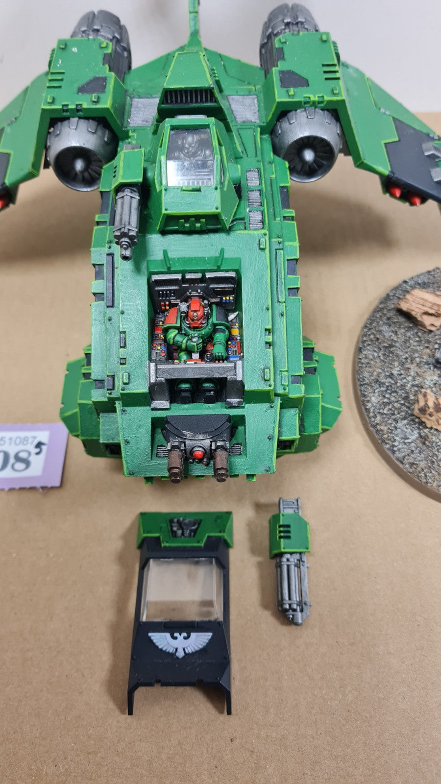 Warhammer 40k Space Marine Stormraven Part Painted