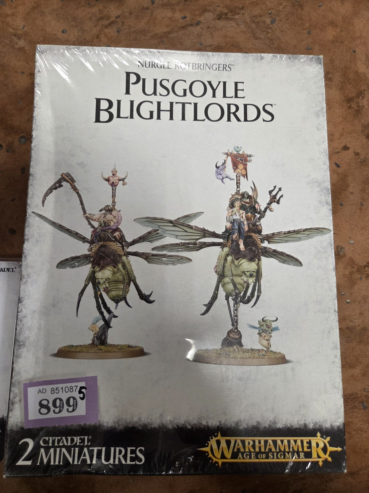 Warhammer Aos Glottkin Of Nurgle Pusgoyle Blightlords + Lord Of Blights