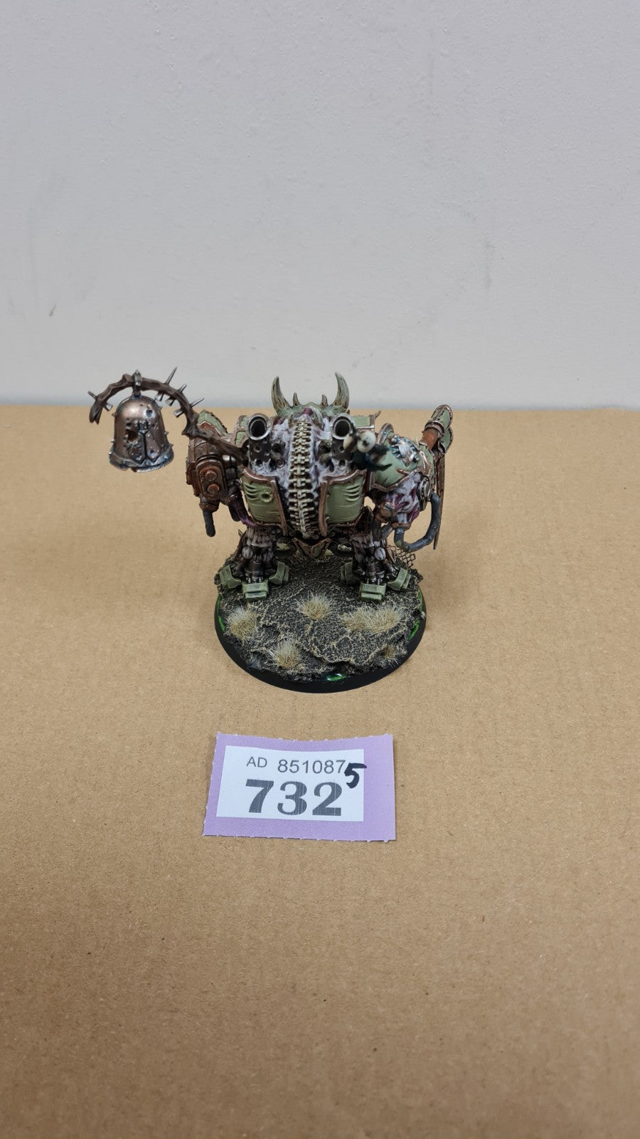 Warhammer 40k Death Guard Hellbrute Well Painted