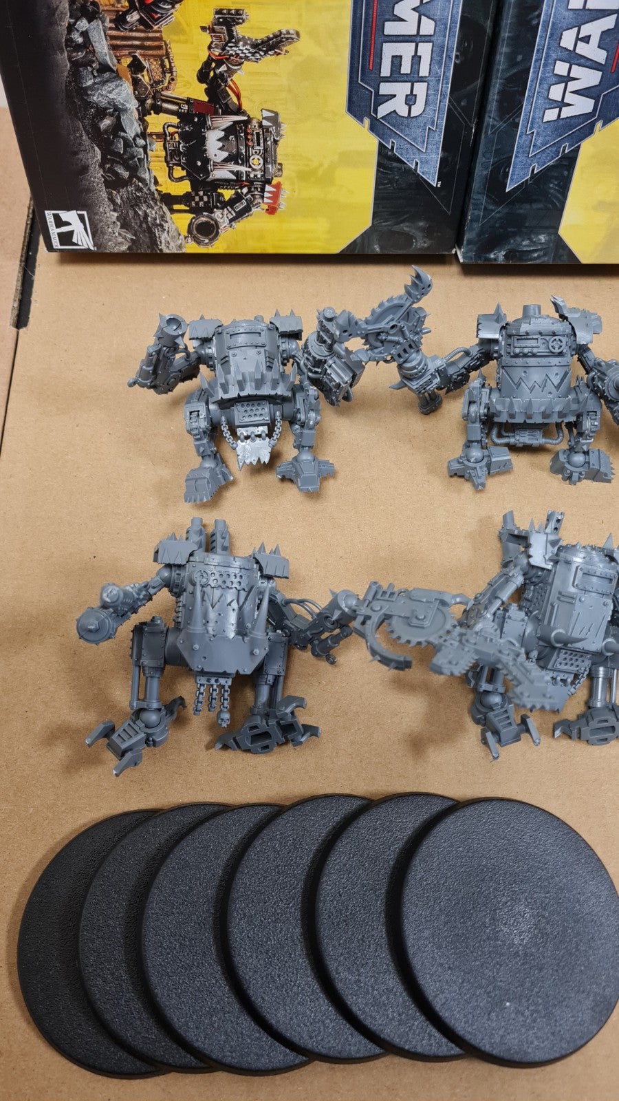 Warhammer 40k Ork Killa kans X 6