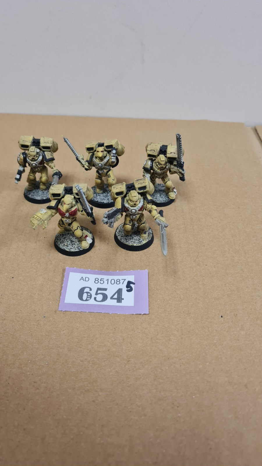 Warhammer 40k Space Marine Assault Marines X 5