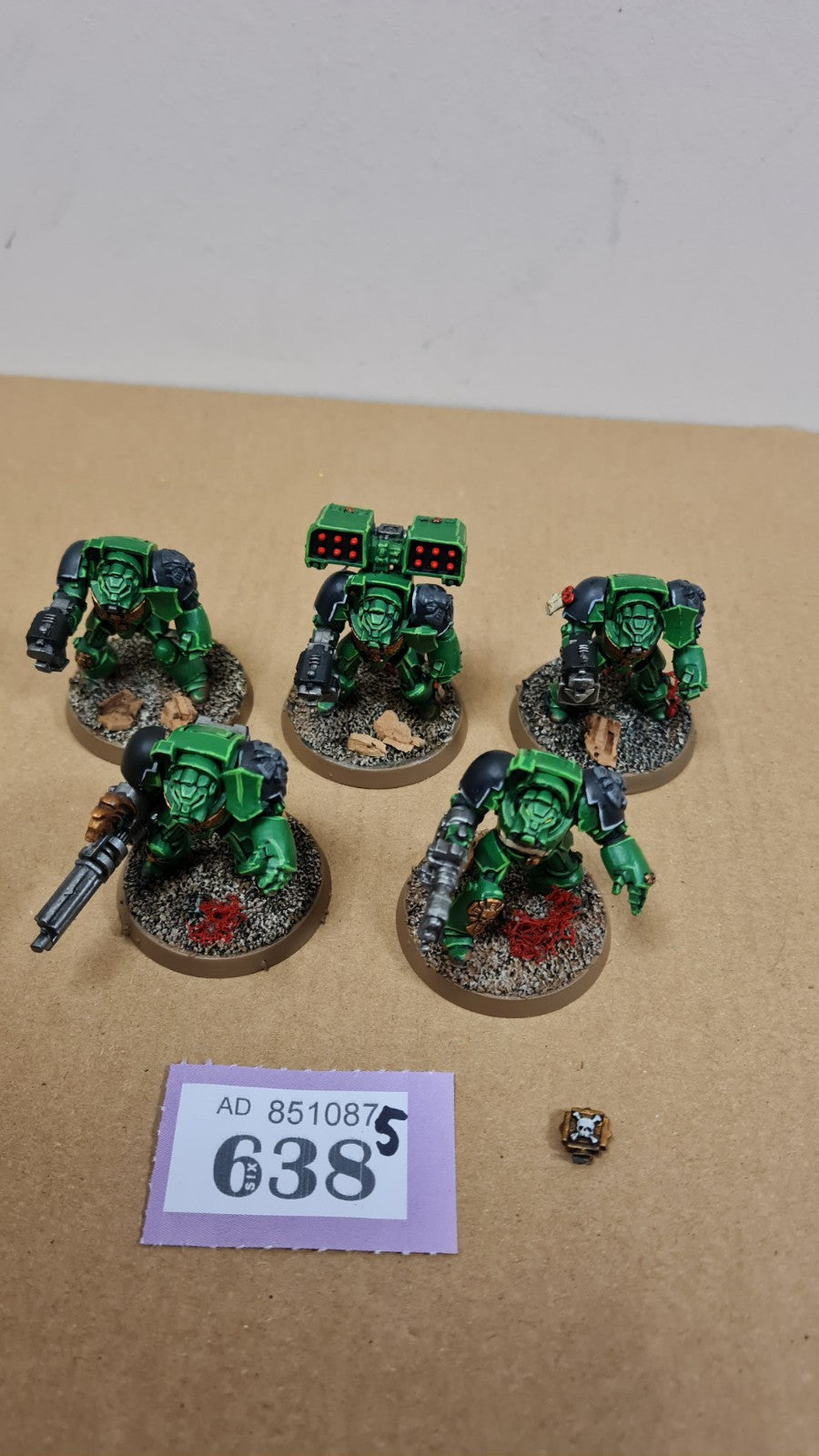 Warhammer 40k Space Marine Terminators X 5