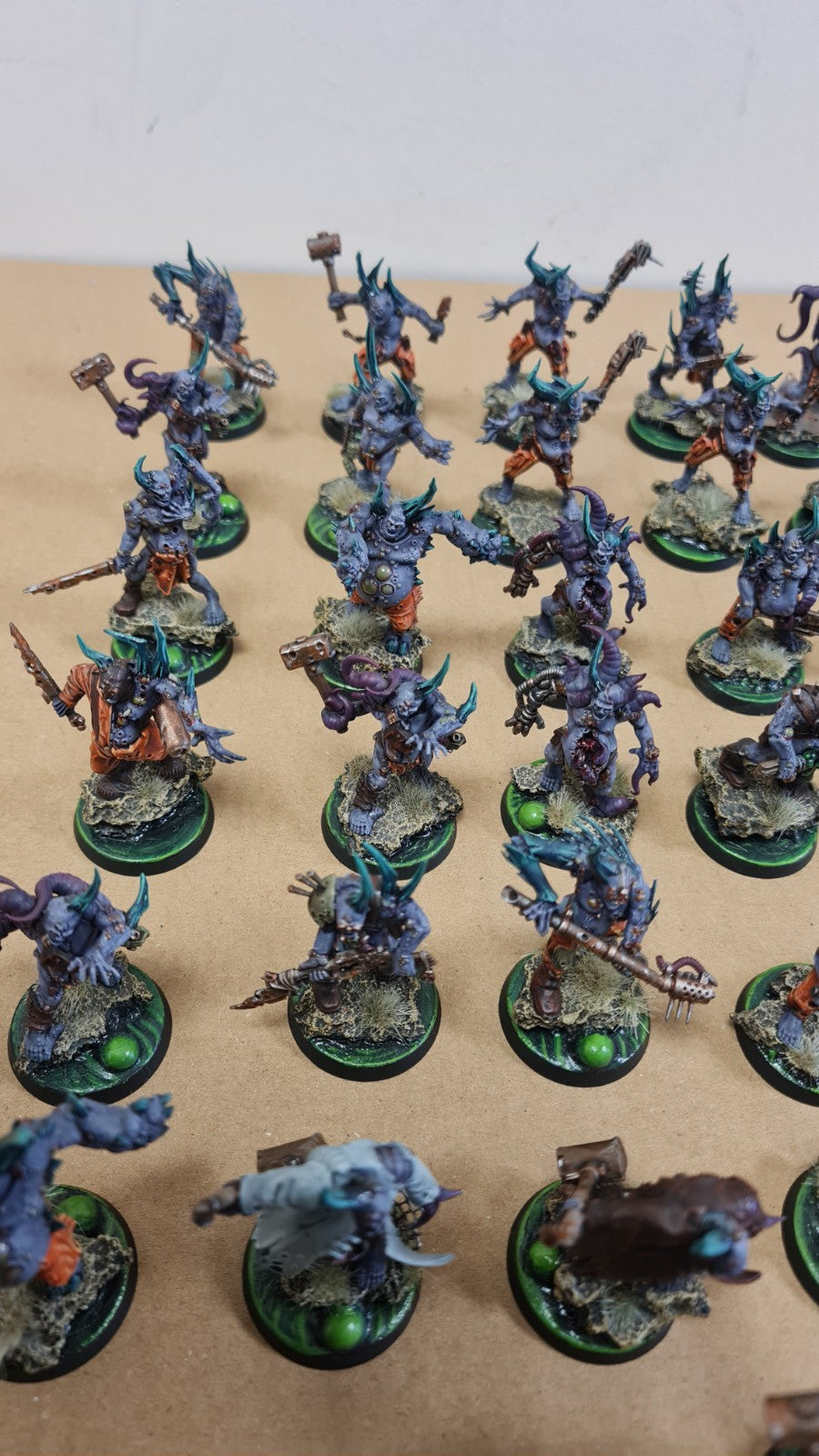 Warhammer 40k Death Guard Pox Walkers X 40 Nicely Painted