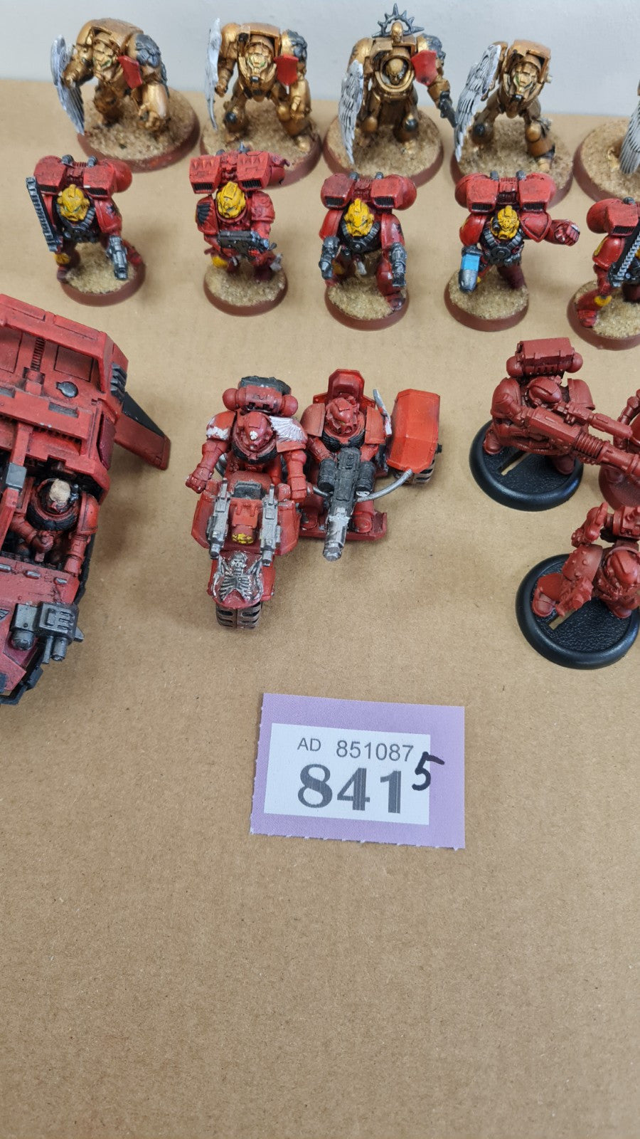 Warhammer 40k Space Marine Blood Angel Army