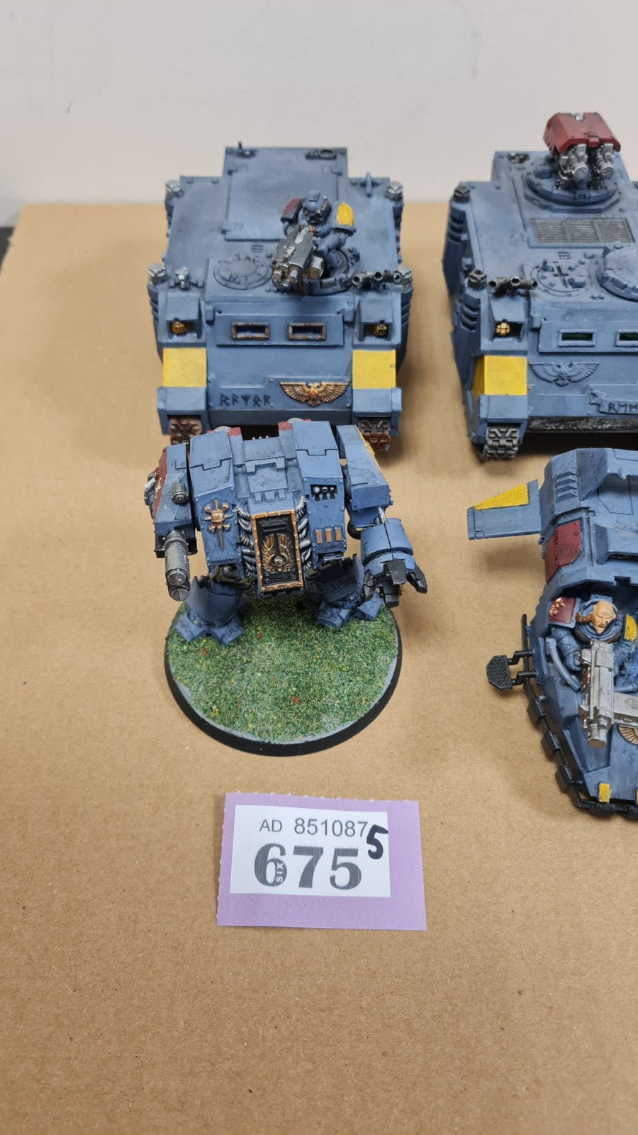 Warhammer 40k Space Marine Rhino, Razorback, Land Speeder, Dreadnought